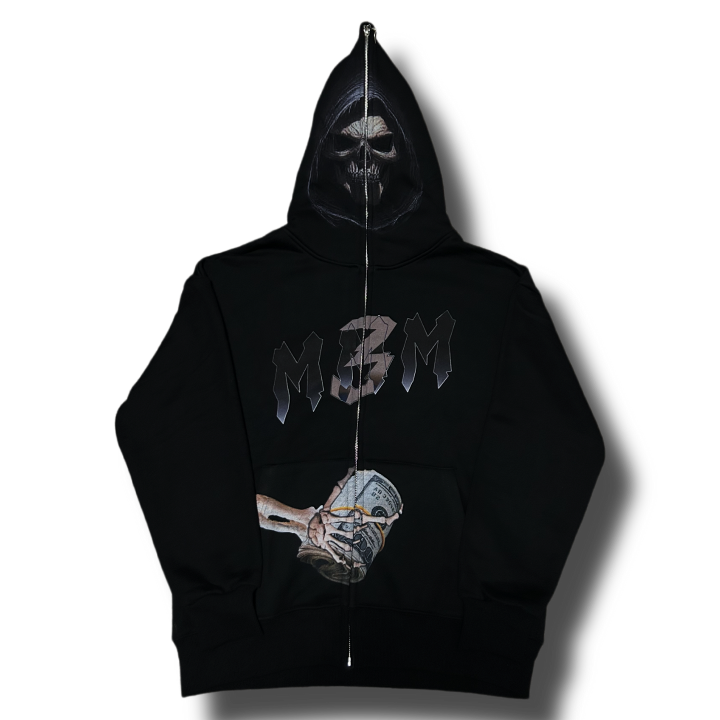 Grim Reaper Full Zip Hoodie